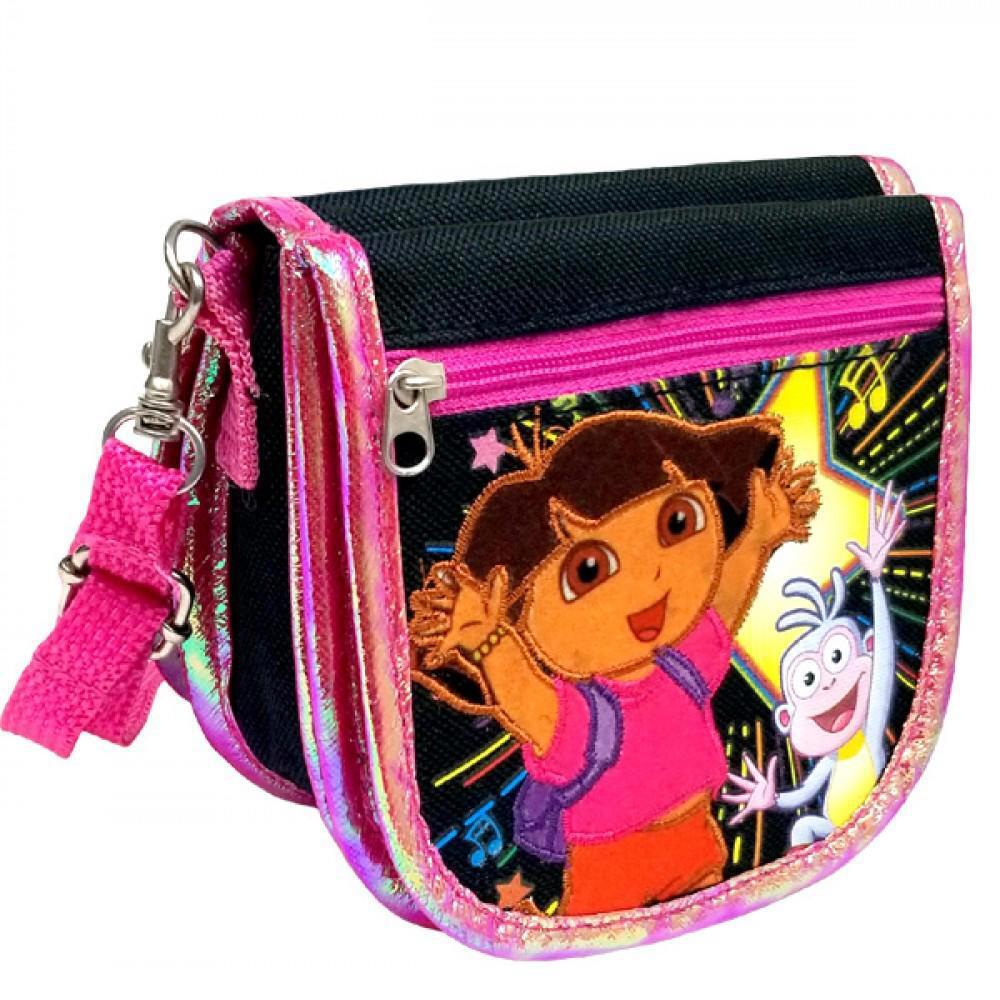Dora the Explorer Wallet Purse Long Shoulder Strap